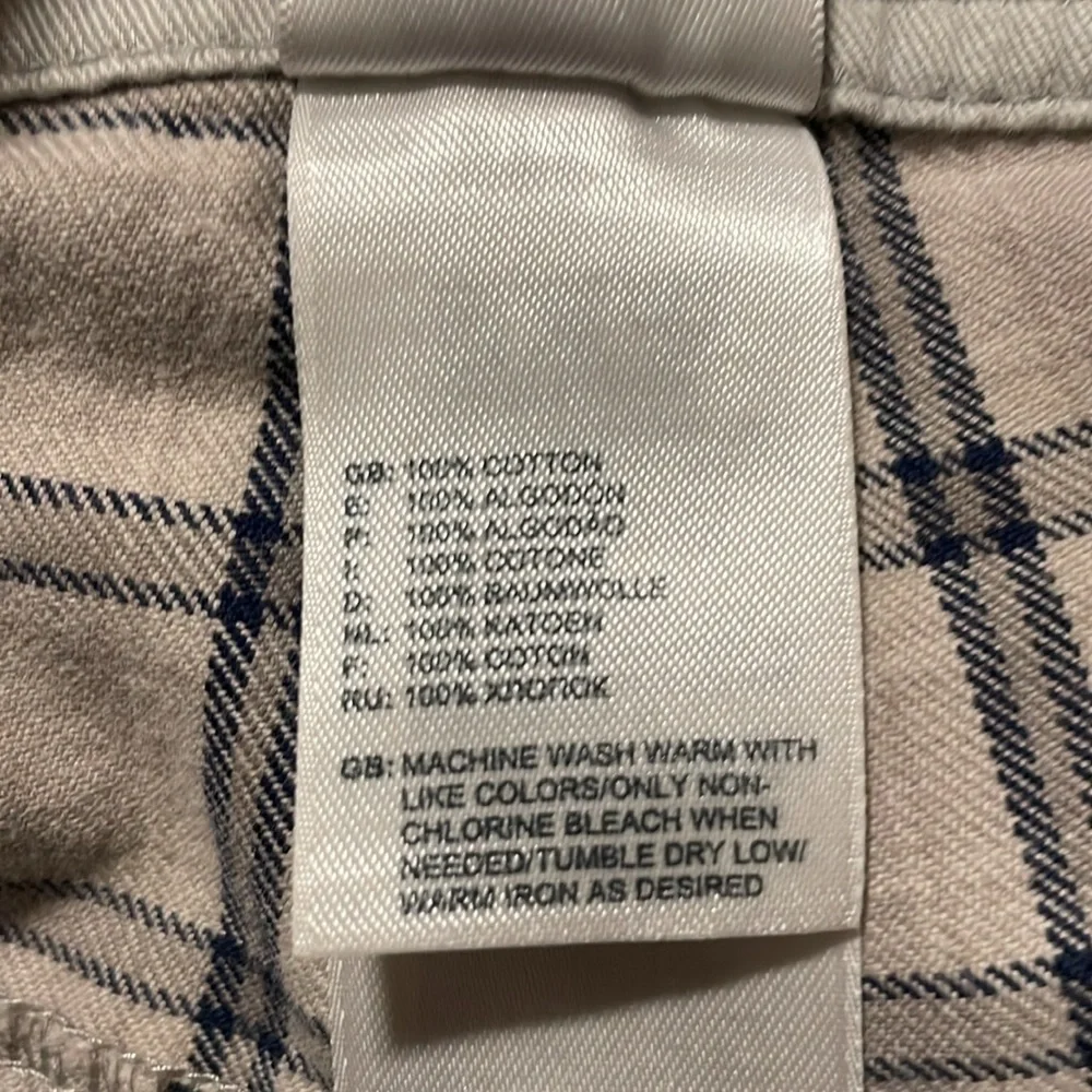 The North Face Men’s Plaid Shorts Size 40 100% Cotton Contemporary Causal